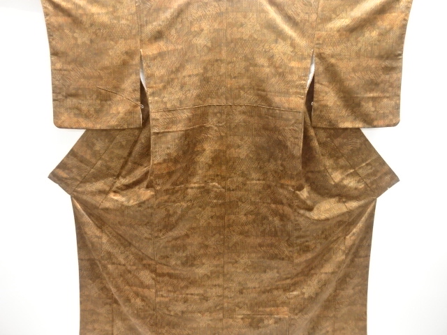 JAPANESE KIMONO / KOMON / FLORAL PLANTS